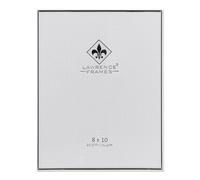 Lawrence 650080 - Marco de fotos de metal plateado, 20,3 x 25,4 cm