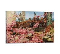Lawrence Alma-Tadema - Pósteres impresos de Las rosas de Heliogábalo, lienzo estético para habitación, decoración moderna del hogar, 20 x 30 cm