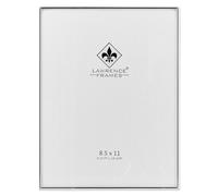 Lawrence Frames 650081 - Marco de fotos de metal plateado de 21,6 x 27,9 cm