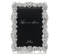 Lawrence Frames - Marco de racimo plateado, 4 x 6 pulgadas