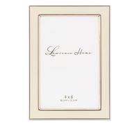 Lawrence Frames Metal Frame, Polished Enamel, Ivory, 4x6