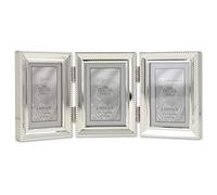 Lawrence Frames Metals Marco, Plateado, 2.5x3.5 Triple, 3