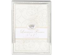 Lawrence Frames Royal Designs Marco de Fotos Plateado y Brillante de 5 x 7 Pulgadas, Plata