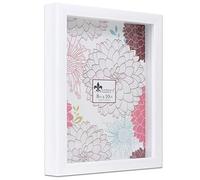 Lawrence Frames Shadow Boxes Marco de Caja de Sombra, Poliestireno, Blanco, 8 x 10
