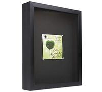 Lawrence Frames Shadow Boxes Marco de Caja de Sombra, poliestireno, Negro, 11x14