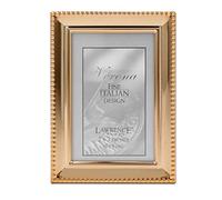 Lawrence Marco de fotos, metal, dorado, 6,3 x 8,9 cm