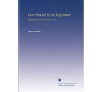 Laws Enacted by the Legislature: Affecting the Municipality of Detroit. 1901