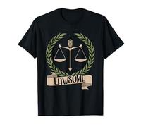Lawsome | Abogado Escalas De Justicia | Estudiante de Derecho Camiseta