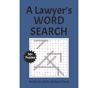 Lawyer Word Search: Word Searches with Easy to Read Print about Lawyers, Paralegals, Attorney, and More | 6x9 inches, 110 pages | 50+ Puzzles ... Gift for Vactions, Holidays, and Relaxing Time