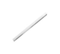 LAXALO 1 cortador de acero blanco de alta velocidad, herramientas de torno CNC, longitud de 200 mm, herramienta de corte cuadrado de barra(14mm x 14mm x 200mm)