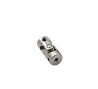 LAXALO 1 tornillo de rosca M3/M4, junta cardán de metal, conector de motor plateado, acoplador de eje universal for coche y barco RC.(3x2.3mm)