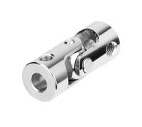 LAXALO 12 juntas universales de acero de 4 mm, conector de acoplamiento cardán giratorio for eje de motor de maqueta DIY.