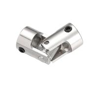 LAXALO Conector de eje de cardán for motor, junta universal for barco RC, coche, junta cardán de metal (1 juego)(4mm x 4mm)