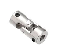 LAXALO Conector de motor de junta universal de metal de hierro 45, acoplamientos de cardán, eje de coche, modelo de bricolaje, accesorios for barcos y coches.(4mm x 4mm)