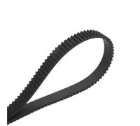 LAXALO Correa de distribución negra de 3 mm con paso de sincronización High Torque Drive, correa de distribución de bucle cerrado de goma for robótica de accionamiento.(267MM*20MM)