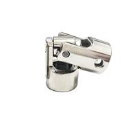 LAXALO Junta cardán for motor de robot de barco RC, conector de eje de acoplamiento de cardán, junta universal de hierro, 1 pieza(2.3x2mm)