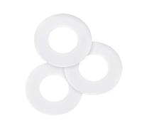 LAXALO Juntas de PTFE planas tipo O, espesor 1,5 mm, juntas de PTFE de alto rendimiento for sellado de líquidos(58x63mm)