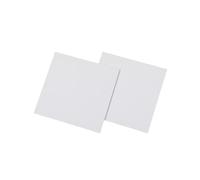 LAXALO Lámina cerámica de óxido de aluminio 95, espesor 0,2/0,5/1 mm, placas de sustrato cerámico mecanizables, 10 unidades(10X10X0.5mm)