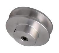 LAXALO Polea de ranura única for correa mecánica, polea de correa trapezoidal tipo A, polea eléctrica de 40/60/80 mm de diámetro exteri0r, 1 unidad(32MM*80MM)