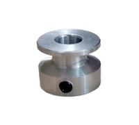 LAXALO Polea de ranura única for correa mecánica, polea de correa trapezoidal tipo A, polea eléctrica de 40/60/80 mm de diámetro exteri0r, 1 unidad(10MM*40MM)