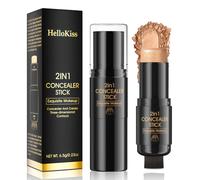 LAXISCREED Contorno Maquillaje Stick 2 en 1 con Brocha, Barra Iluminadora y Contorno, Resistente al Agua y de Larga Duración, para un Contouring Natural, Ideal para Todo Tipo de Piel (03, Talla única)