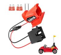 laxreheye Adaptador De Batería 12V | Resistente Al Fuego Estable Compacto,12V Coche De Juguete para Montar Adaptador De Batería,para Niños Jóvenes Familia Hogar Escuela Parque