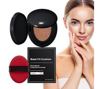 laxreheye Base De Maquillaje En Cojín De Aire - Cobertura que se Puede Aumentar - Base De Maquillaje Impermeable Con Control De,Para Viaje de Negocios, Playa, Acampada, Exteriores, Escuela, ,