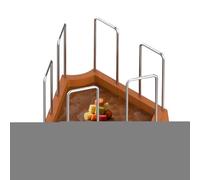 laxreheye Bebedero para tortugas | Bandeja de agua para reptiles cuencos de comida | Accesorios para hábitat animales domésticos Terrario Dragón Barbudo