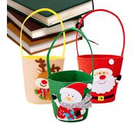laxreheye Bolsas De Navidad Para Dulces - 3 Piezas Bolsitas Para Detalles De Fiestas,Bolsas De Golosinas Navideñas Para Fiestas Infantiles De Invierno - Navideñas Infantiles Invierno Niños