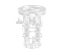 laxreheye Caja de criadores de Peces para Acuario, Caja de criador para Peces, Caja de Aislamiento del Acuario Flotante, Divisor Reutilizable Ajustable de Lado de Malla para camarones gupppy Betta