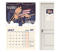 laxreheye Calendario 2026 Divertido - Organizador De Programas Tema Gusano Para Escritorio | Calendario Mensual De Escritorio - Para Familia Niños Hogar Frigorífico Escuela Aula Estudio Oficinas