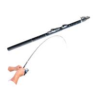 laxreheye Caña de viaje - Caña para truchas de fibra de carbono, ultraligera, compacta, de viaje, para perca, trucha, salmón