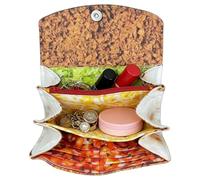 laxreheye Cartera Burrito Tortilla | Organizador de tarjetas Alla - Tarjetero organizador, para hombres jóvenes amantes de los viajeros uso diario salir fiesta concierto festival compras, Grande