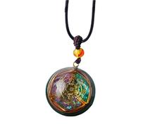laxreheye Collar Colgante Para Mujer - Colgante De Protector Espiritual - Joyería Moderna De Piedra Natural Para Adolescentes Mujeres Adultas,Regalo Novia Uso Diario