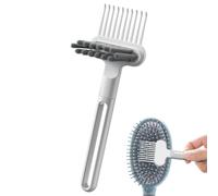 laxreheye Comb Cleaner - Cepillo de pelo 2 en 1, herramienta limpiadora para eliminar el polvo, accesorios de belleza antideslizantes para salón, mujeres, hombres, familia, baño, maquillaje