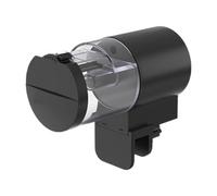 laxreheye Dispensador automático de comida para peces - Dispositivo de alimentación de 100 ml - Alimentador resistente a la humedad para acuario, bañera, viaje al aire libre, peces betta camarones