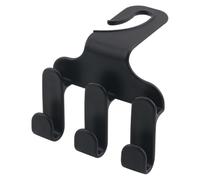 laxreheye Ganchos para Asiento de Coche,Gancho Triple Para Bolsos De Automóvil | Organizador Multifuncional Sostenedor de Bolso Teléfono para Asiento Trasero Viaje