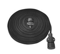 laxreheye Manguera plana para bebedero - Manguera de riego - 15 metros resistente a dobleces de doble capa plana densa expandible para verdura invernadero