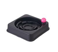 laxreheye Para alimentación lenta para gatos, de comida interactiva antiasfixia y antideslizante, para cachorros y gatos, come lentamente, para mascotas, casa, dormitorio, apartamento, salón, balcón