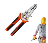 laxreheye Pelacables eléctricos, pelacables y herramienta de engarzado | Herramienta pelacables de alta resistencia Pelacables eléctrico | Potente herramienta pelacables Herramienta para engarzar