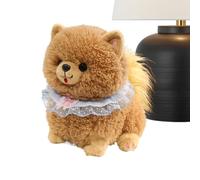 laxreheye Perros de peluche | Lindo suave y realista decoración para el hogar, perro de peluche como | para novia, niños, hombres, niñas, adolescentes, hijo, hija, familia y familia