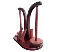 laxreheye Porta ovillos | Soporte magnético giratorio con 2 clavijas, soporte giratorio de madera, dispensador para cumpleaños, fiestas, Navidad, Día de la Madre