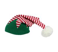 laxreheye Sombrero de Navidad de punto - Sombrero de mujer Papá Noel festivo de punto, gorro unisex colorido para actividades al aire libre temporada fría usabilidad diaria