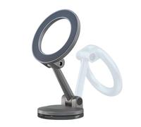 laxreheye Soporte Magnético Del Teléfono Móvil Del Coche | Soporte De Teléfono Móvil Ajustable De Aleación De Zinc | Para Teléfono De Coche | Para Remolque Camión Sedán Pickup