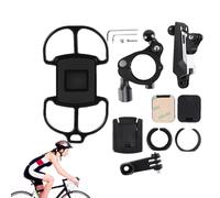 laxreheye Soporte para teléfono de bicicleta - Enganche universal ajustable | Soporte para teléfono móvil, para ciclismo y viaje, navegación GPS, grabación de vídeo, transmisión en vivo y