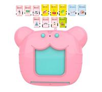 laxreheye Tarjetas Flash Parlantes,Tarjetas Flash hablantes de Discurso de Bolsillo, Hablando Pocket Speech Reader - Formas bilingües Colores Actividades de aprendizaje preescolar para