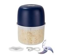 laxreheye Tricorte de ajo eléctrico,Picadora de ajo de alta eficiencia - Multifuncional automático portátil inalámbrico para cocina, preparación de alimentos, cebollas y verduras