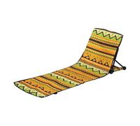 Lay Flat Beach Recliner, Convenient Folding Lounge, 49.21x19.29x17.72 Inches Lightweight Breathable Picnic Lawn Chair, Perfect for Camping, and Other Outdoor Activities