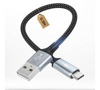 layajia Cable Micro USB, Cable de Carga Android USB A a Micro USB Carga Rápida Compatible con Galaxy S7/S6/S5, A10, Huawei Y9, Y7, Y6, Moto E6, Xperia Z5, Z3, Kindle Fire - 0,3M