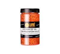 Laybe Sal con Pimenton - Pétalos de Sal con Pimentón Dulce - 500 g
